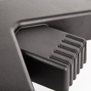 Jeep Wrangler Spare Tire Carrier Hinge - Rugged Ridge - Spartacus HD - Black Textured Powder Coat - `97-`06